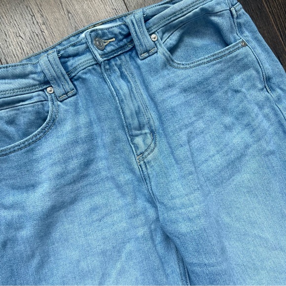 Women’s KanCan Wide Leg Jeans, Light Wash Size 7 - Picture 2 of 6